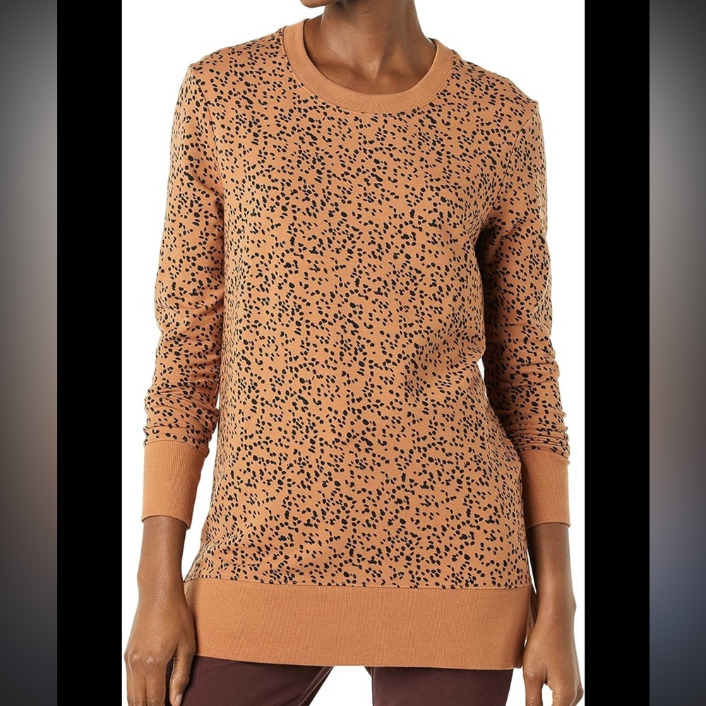 BIN#3 • Daily Ritual Women’s XS Print Tunic Sweater